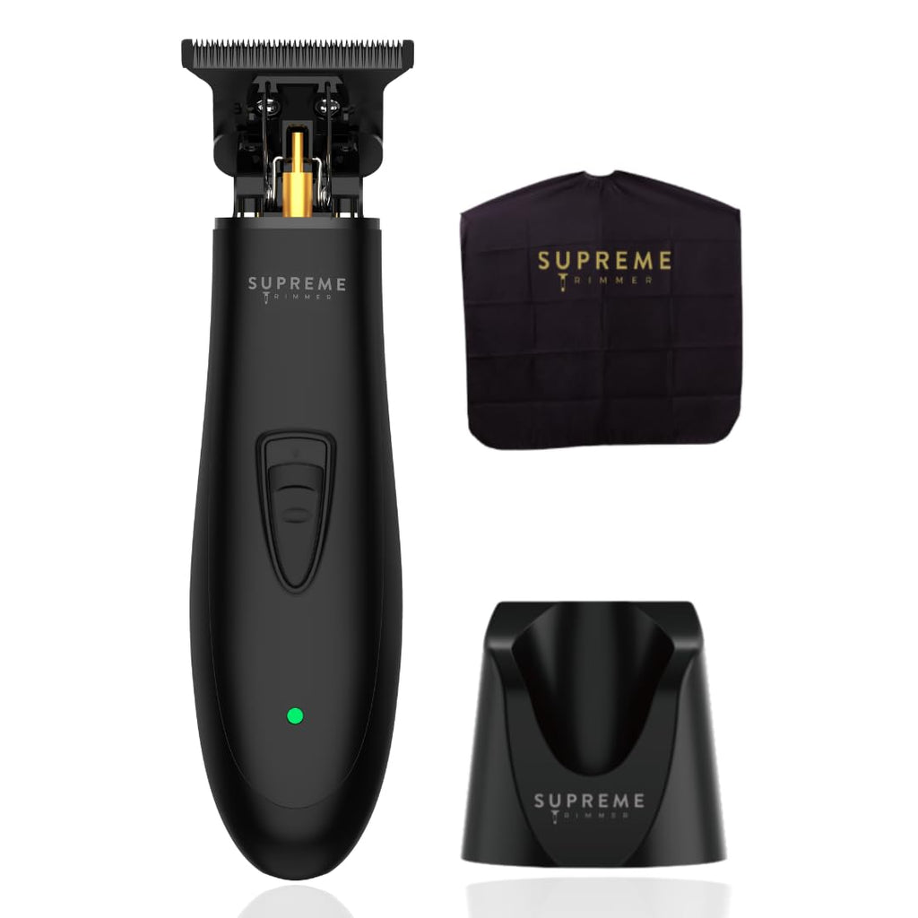 Supreme Trimmer T Shaper - Recortador silencioso inalámbrico para b...