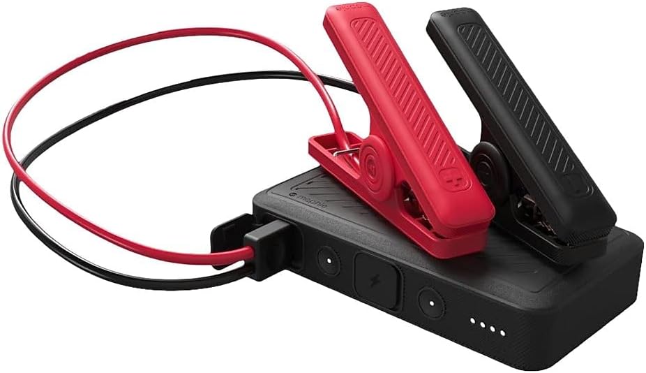 Mophie Powerstation Go - Arrancador de coche compacto resistente co...