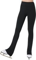 Pantalones de patinaje artístico para niñas, suaves, elásticos, de...