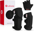 LaScoota Juego de rodilleras y coderas para niños | Guantes protect...
