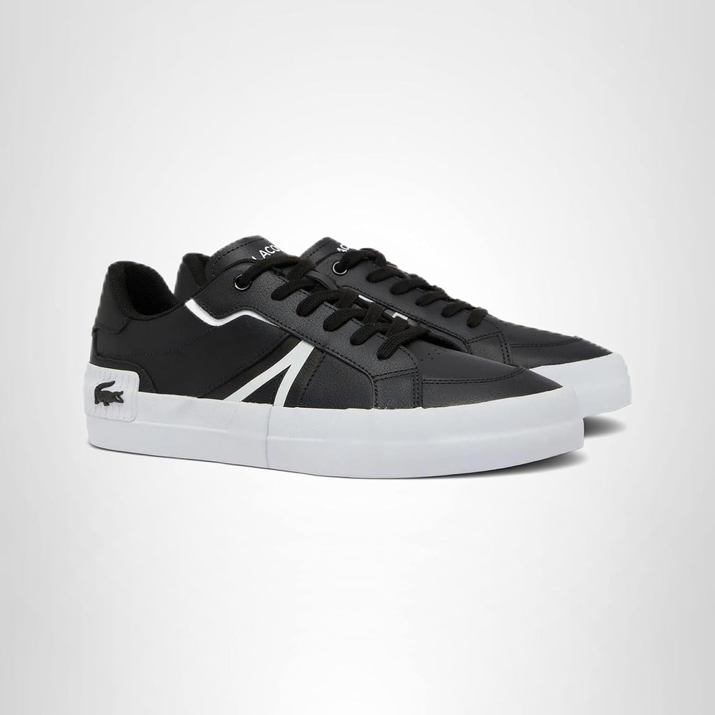 Lacoste Tenis L004 para hombre, negro\/blanco, 11.5
