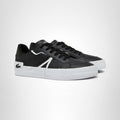 Lacoste Tenis L004 para hombre, negro\/blanco, 11.5