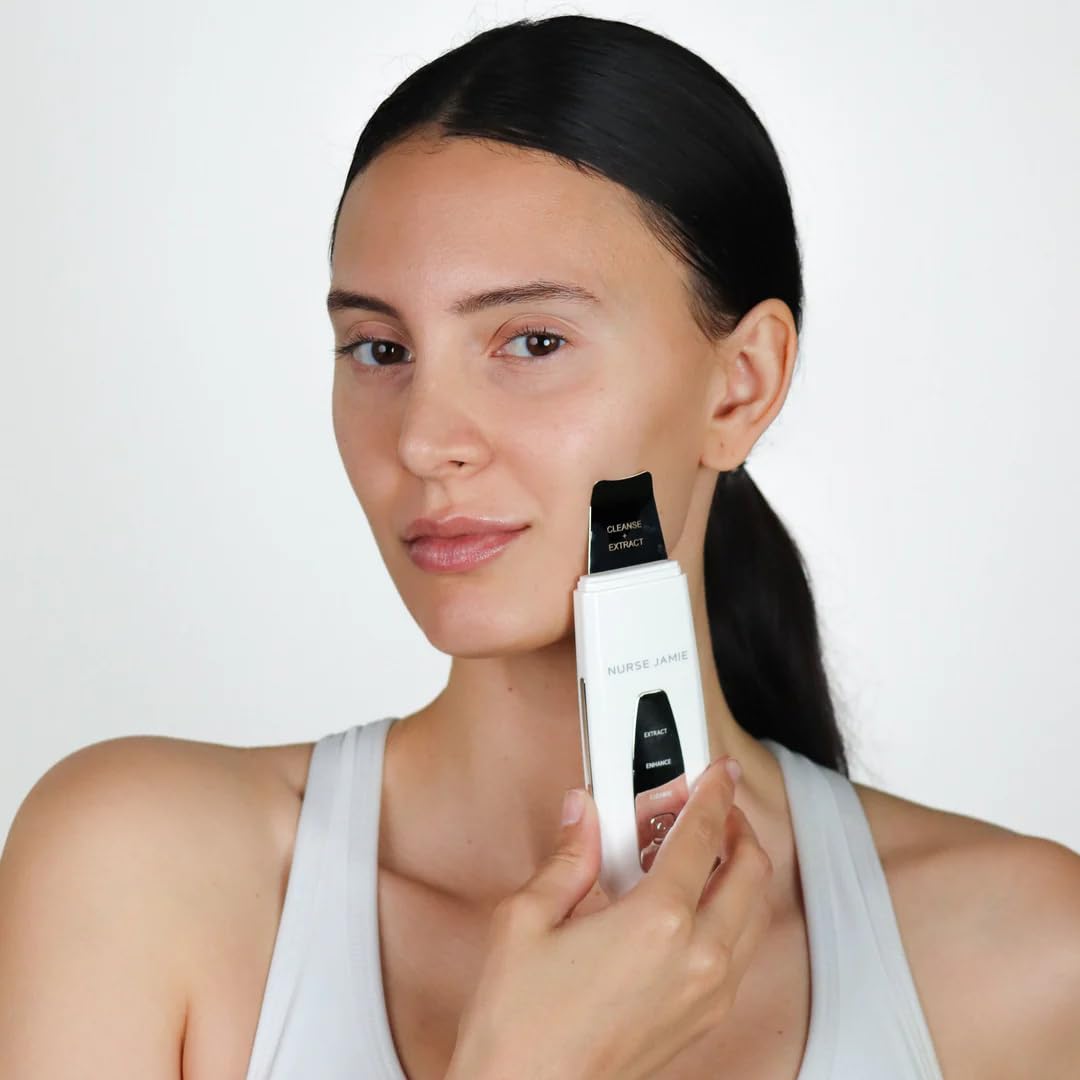 Nurse Jamie Dermascrape 3 en 1 Sonic Beauty Tool - Limpia, extrae y...