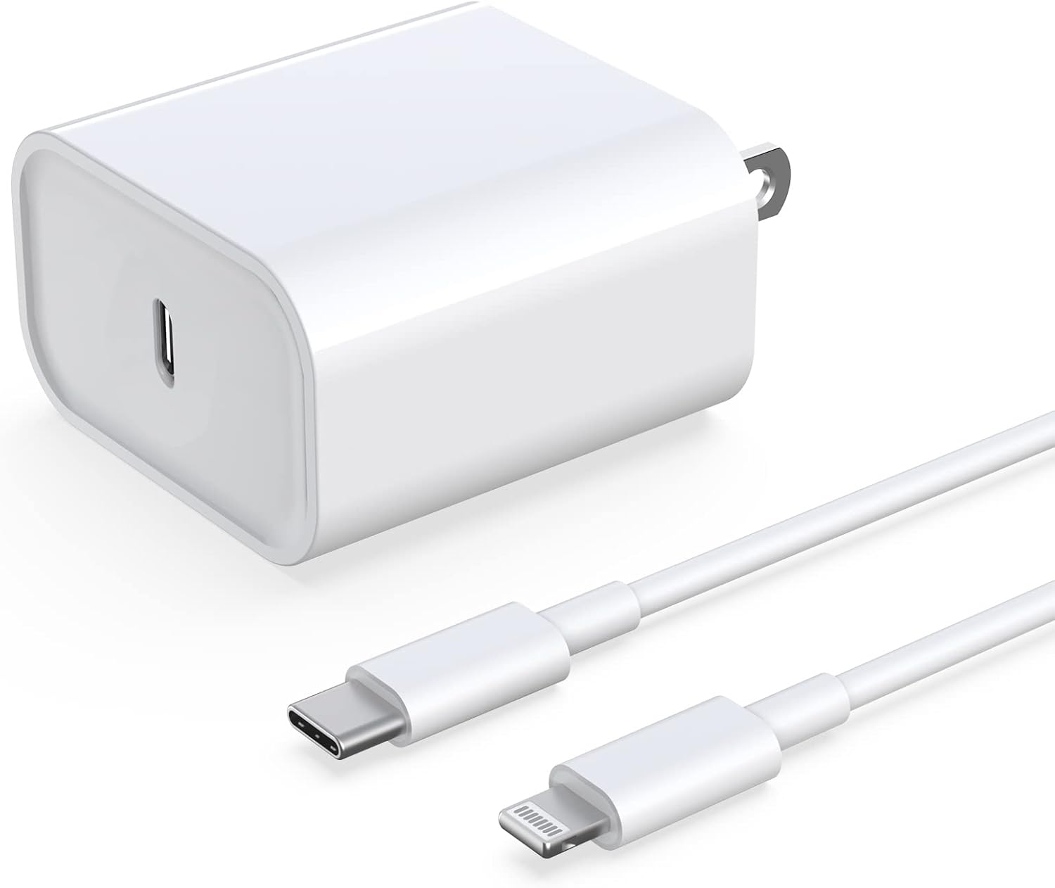 DABUSTAR Cargador Rápido para iPhone, Bloque Cargador de Pared USB...