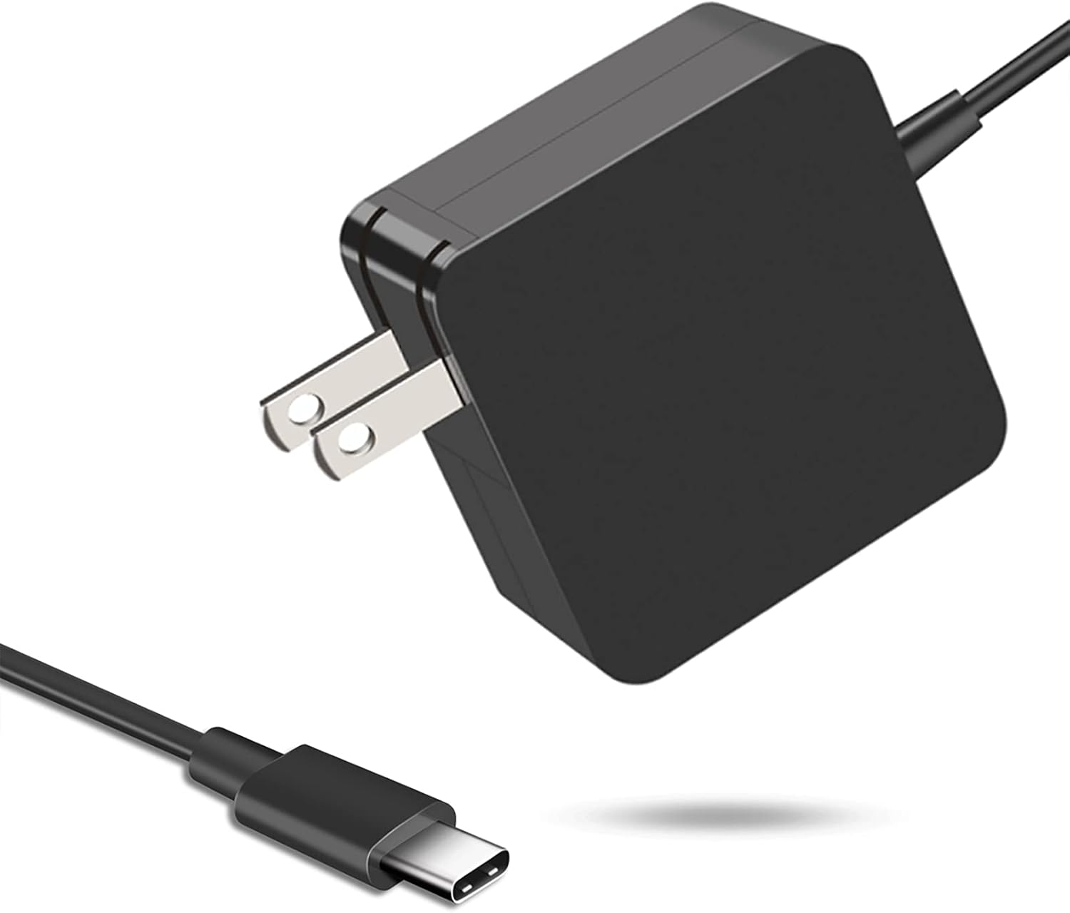 Adaptador de corriente USB C de 65 W, cargador rápido de pared Fiat...