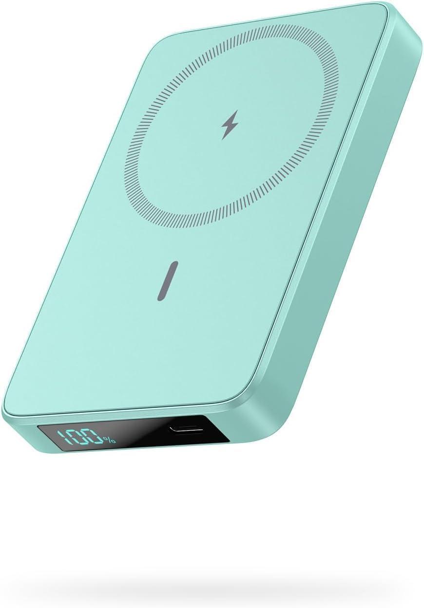 HHETP Cargador portátil magnético de 10800 mAh para batería Magsafe...