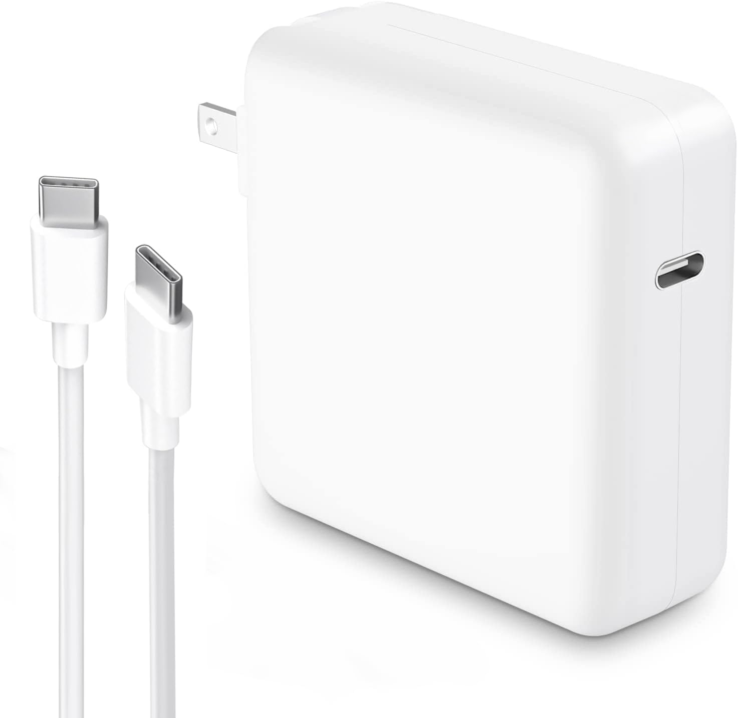 Cargador Mac Book Pro, adaptador de corriente de cargador USB C de...