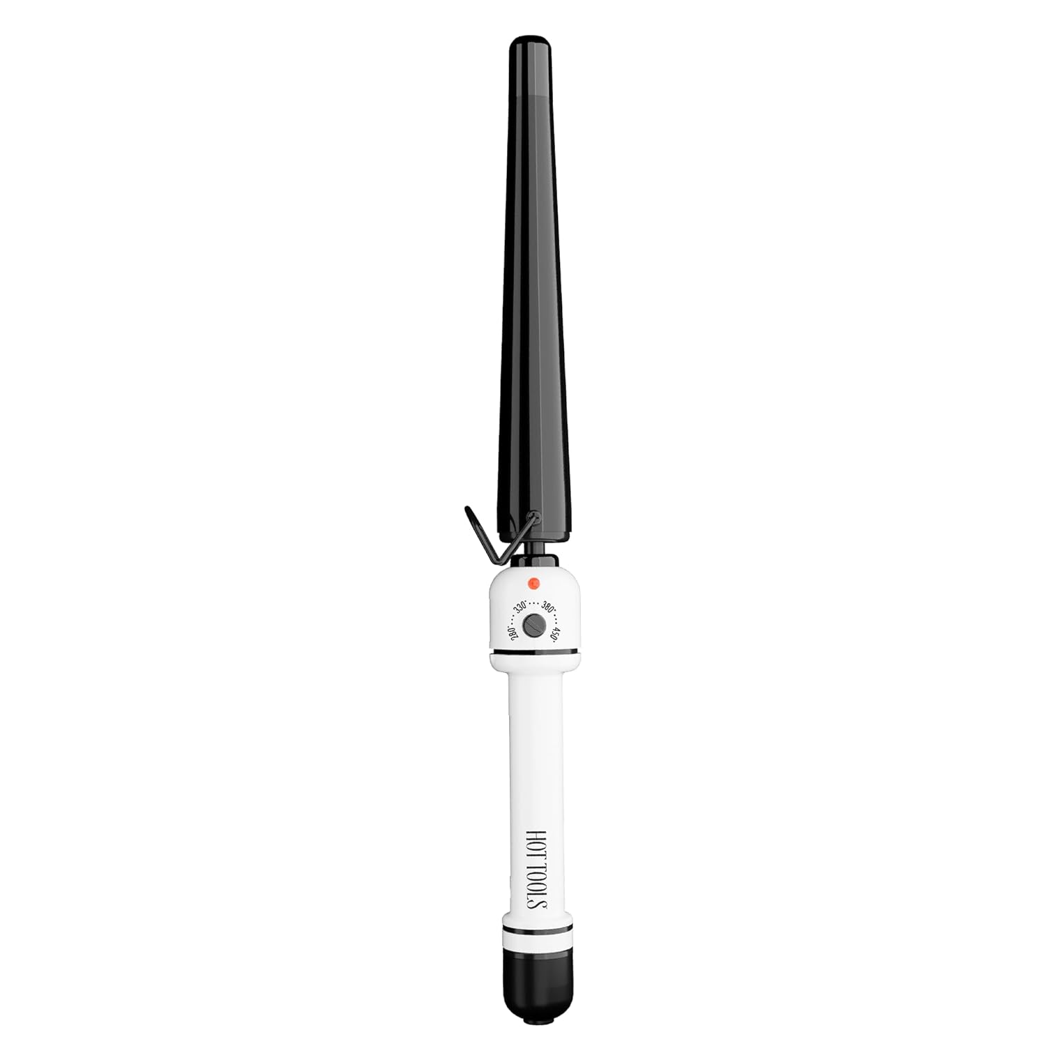 HOT TOOLS Rizador cónico extra largo profesional de cerámica nano p...