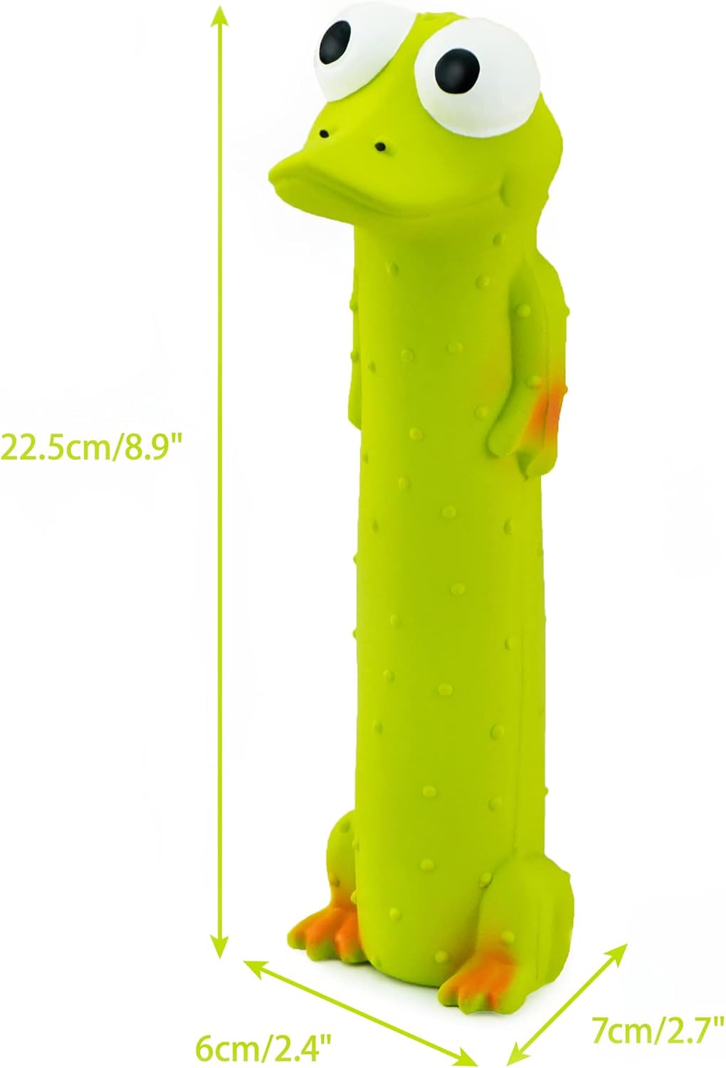 CHIWAVA Paquete de 3 juguetes de látex chirriante de 9 pulgadas par...