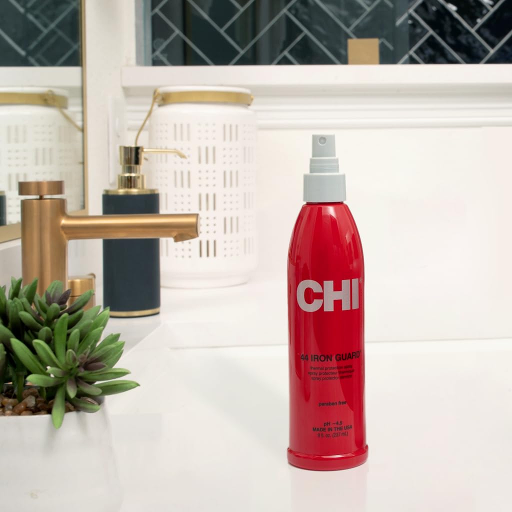 CHI 44 Iron Guard - Spray de protección térmica, fórmula nutritiva...