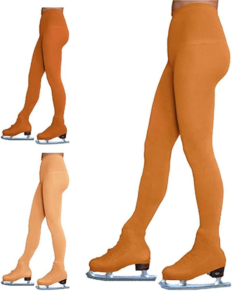 ChloeNoel Patinaje Artístico Bronceado Sobre Las Medias de Bota TB8832