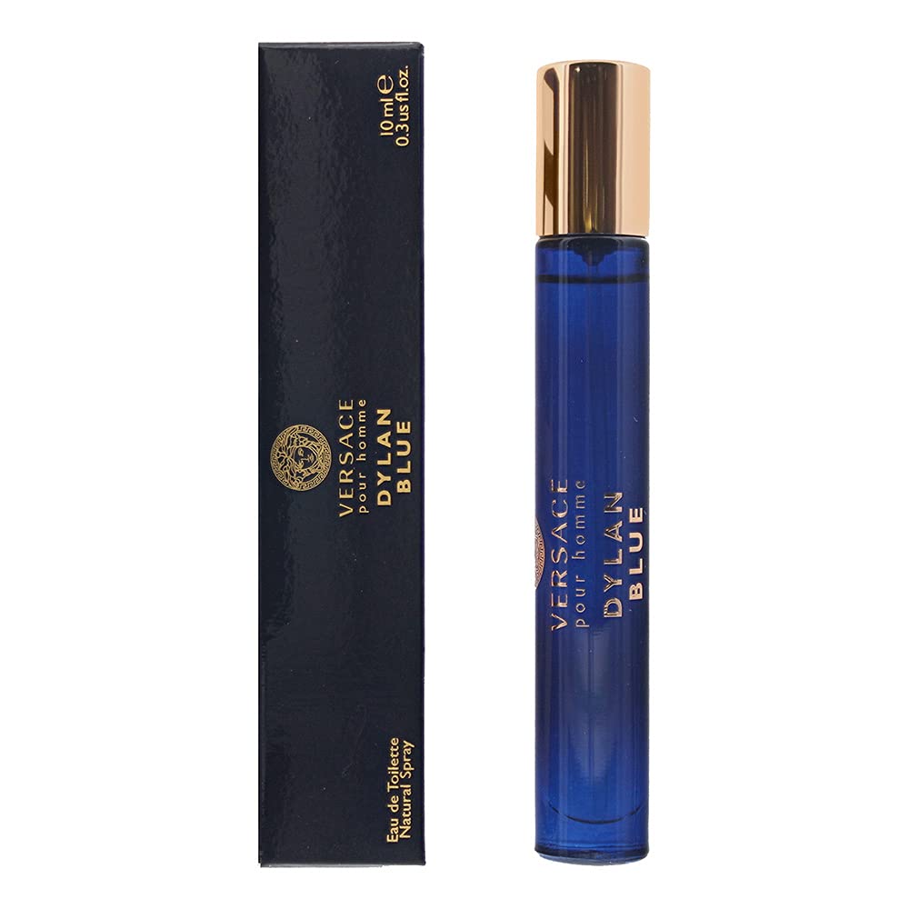 Versace Pour Homme Dylan Blue para hombres 0.3 oz de perfume en aer...