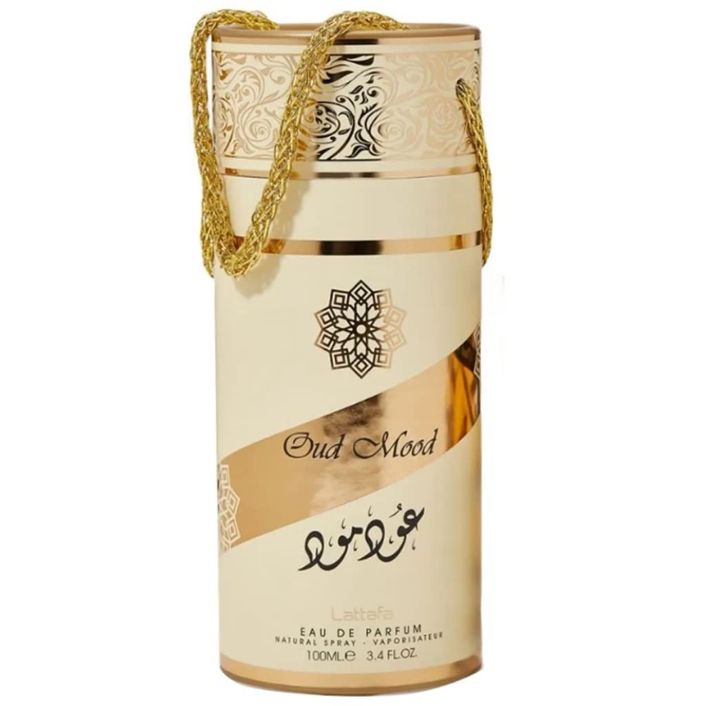 Lattafa Eau de Parfum, unisex, 3.4 onzas | Estado de ánimo fuerte |...