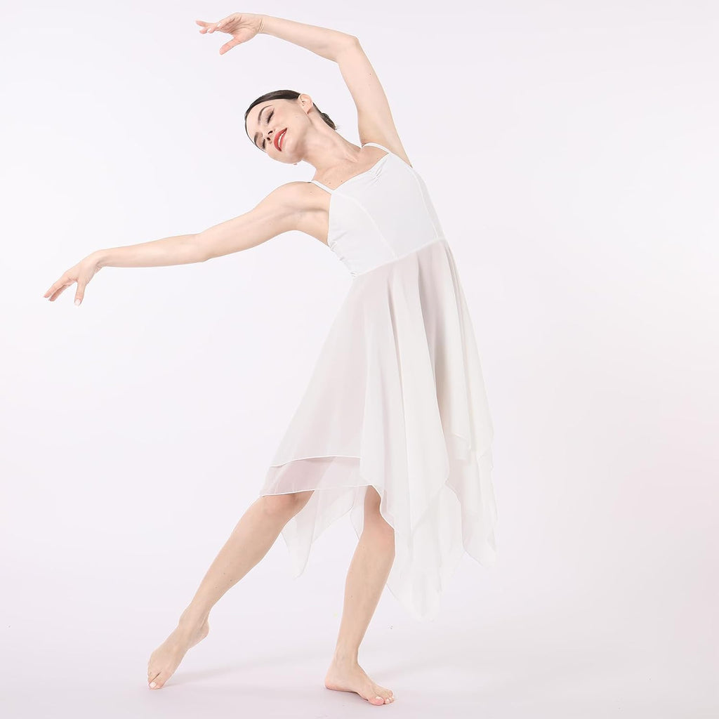 ODASDO Traje de Danza Lírica para Mujer Danza Moderna Contemporánea...