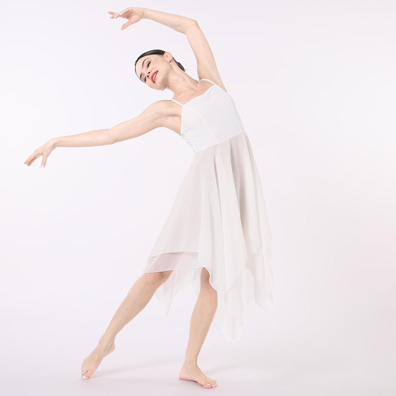 ODASDO Traje de Danza Lírica para Mujer Danza Moderna Contemporánea...