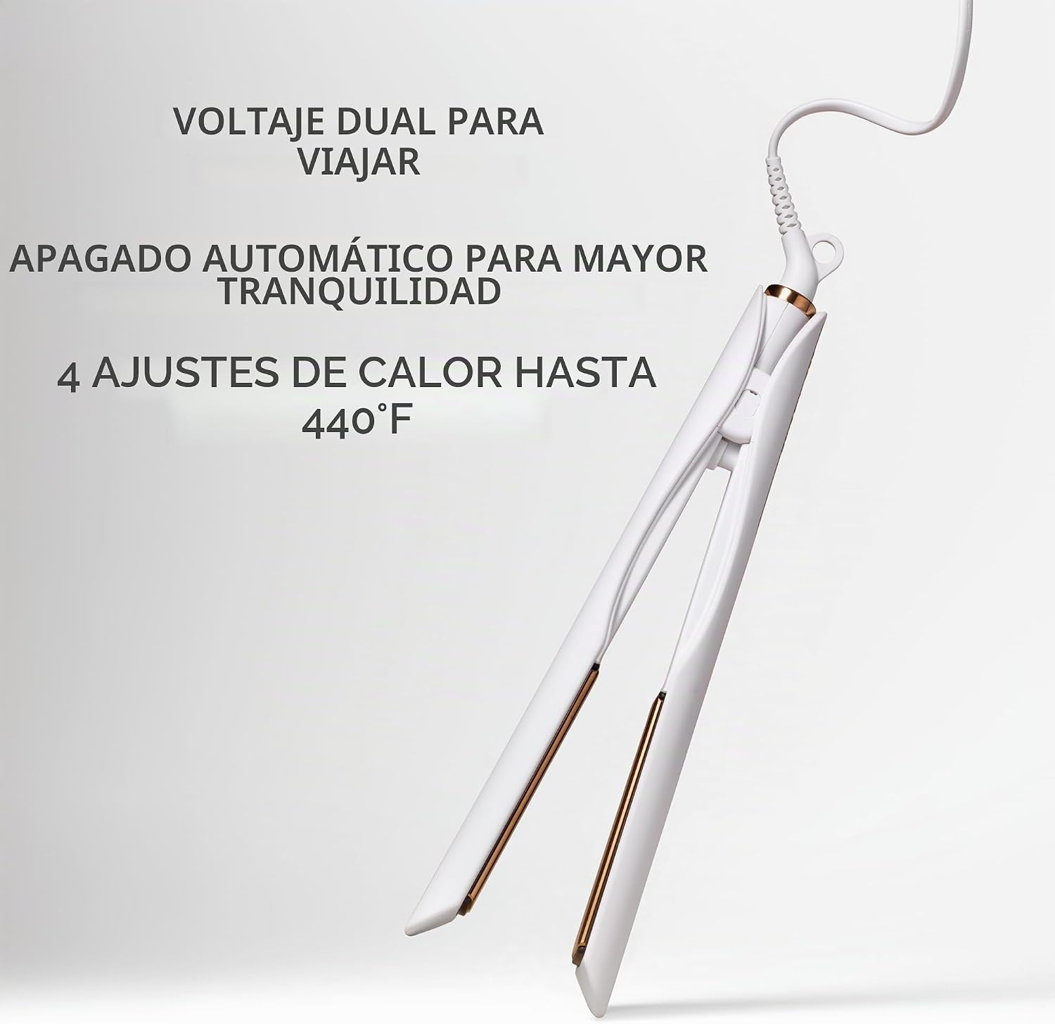 Kristin Ess Alisador Rizador de Cabello de Titanio Profesional 3 en...
