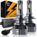 Auxbeam Luz antiniebla H7, serie F22 H7 Powersports, 6500K 110W 240...