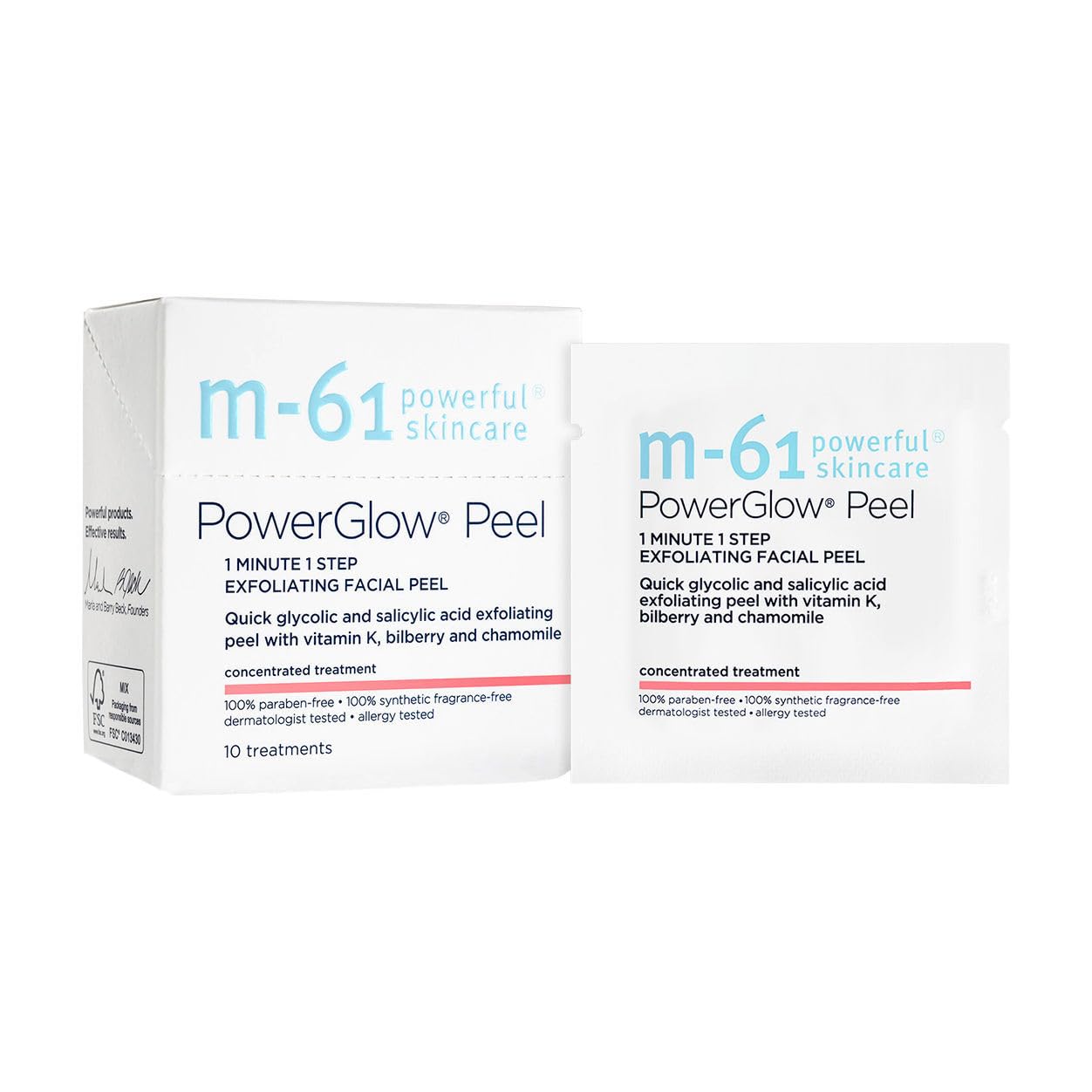 Tratamientos M-61 Power Glow Peel, tamaño 10 tratamientos