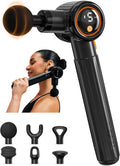 NAPRE Pistola de masaje con mango de extensión y 3 ángulos ajustabl...