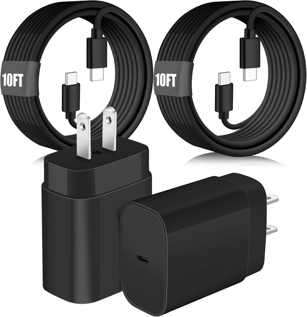 Cargador Samsung súper rápido de 25 W, USB C, bloque de cargador de...
