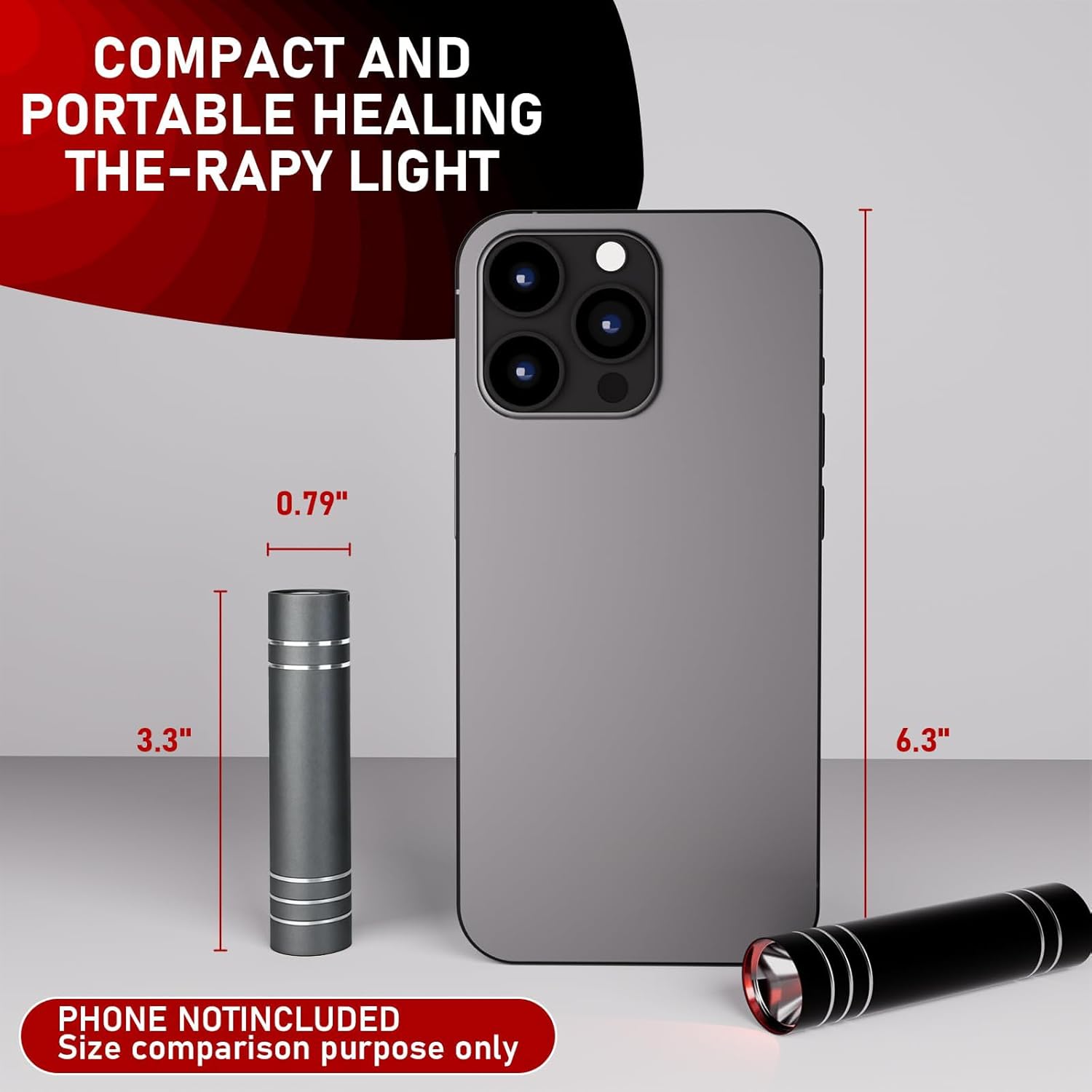 YKeluxon Dispositivo de terapia de luz roja infrarroja para articul...
