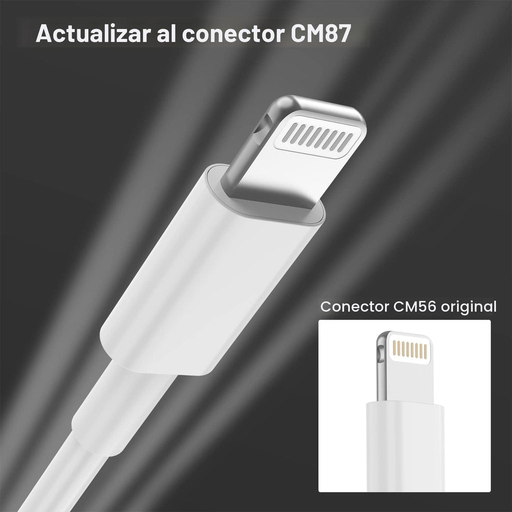 Paquete de 2 cargadores de iPhone de 10 pies, [certificado MFi de A...