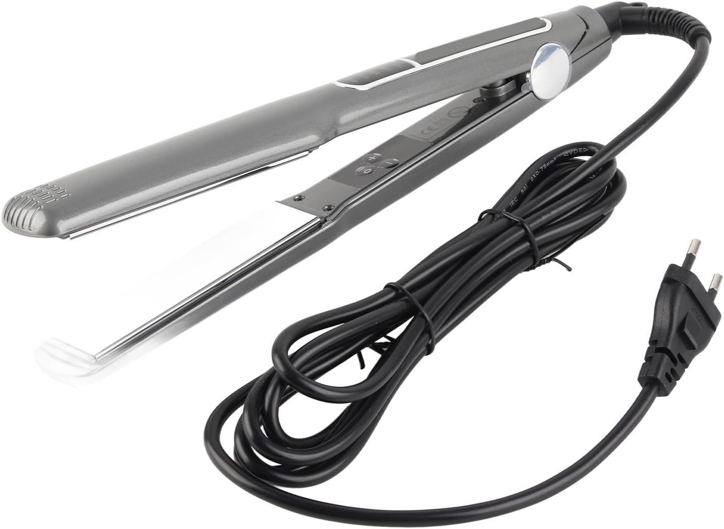 ANGGREK Plancha para el cabello, ajuste multiengranaje de 480 °F de...