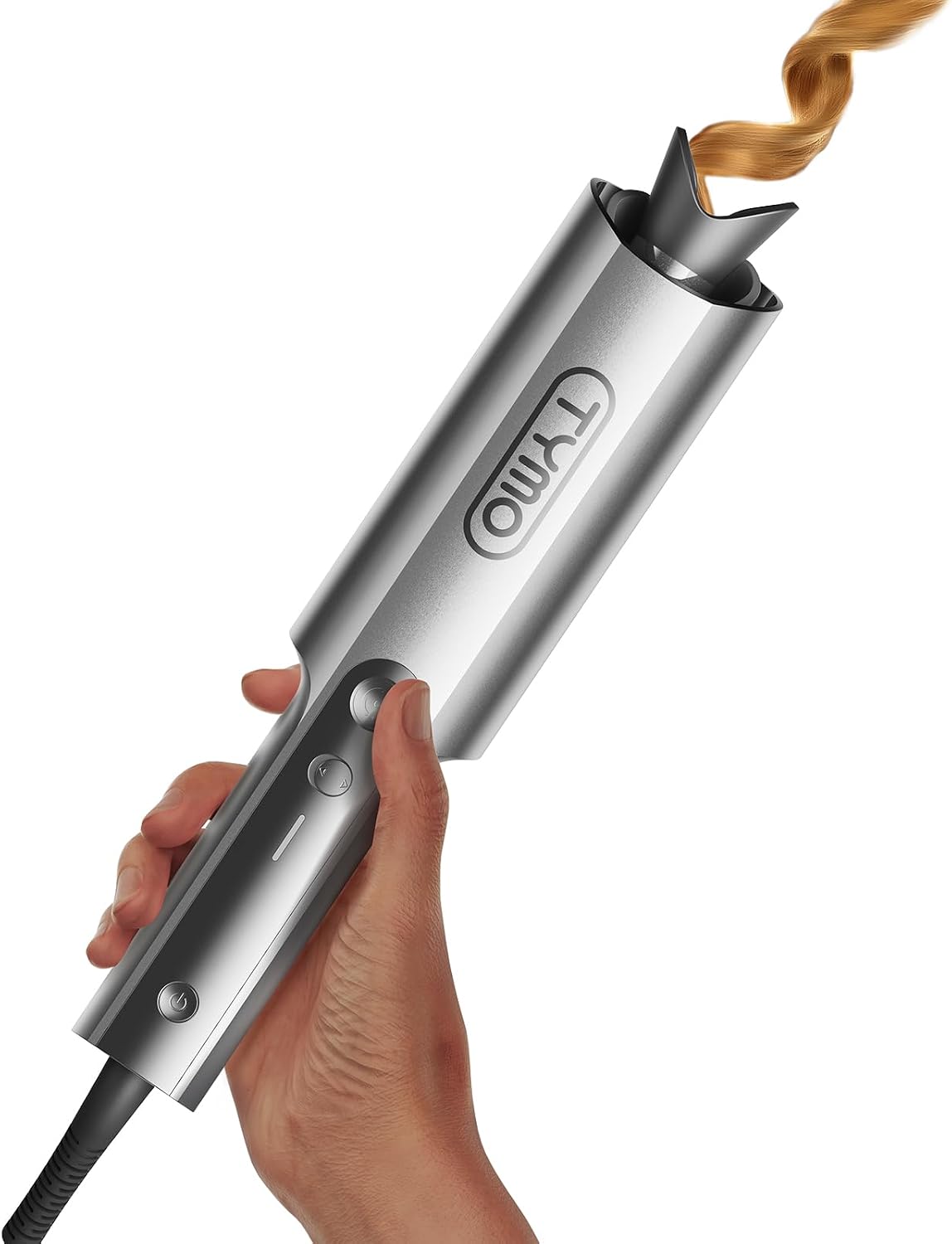 TYMO CurlPro Plus - Rizador giratorio automático, varita rizadora d...