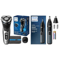 Philips Norelco Shaver 3900, afeitadora recargable en seco y húmedo...