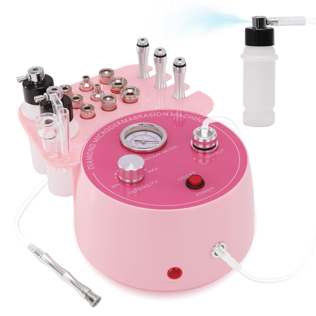 Beauty Star - Máquina de microdermoabrasión de diamante 3 en 1, máq...