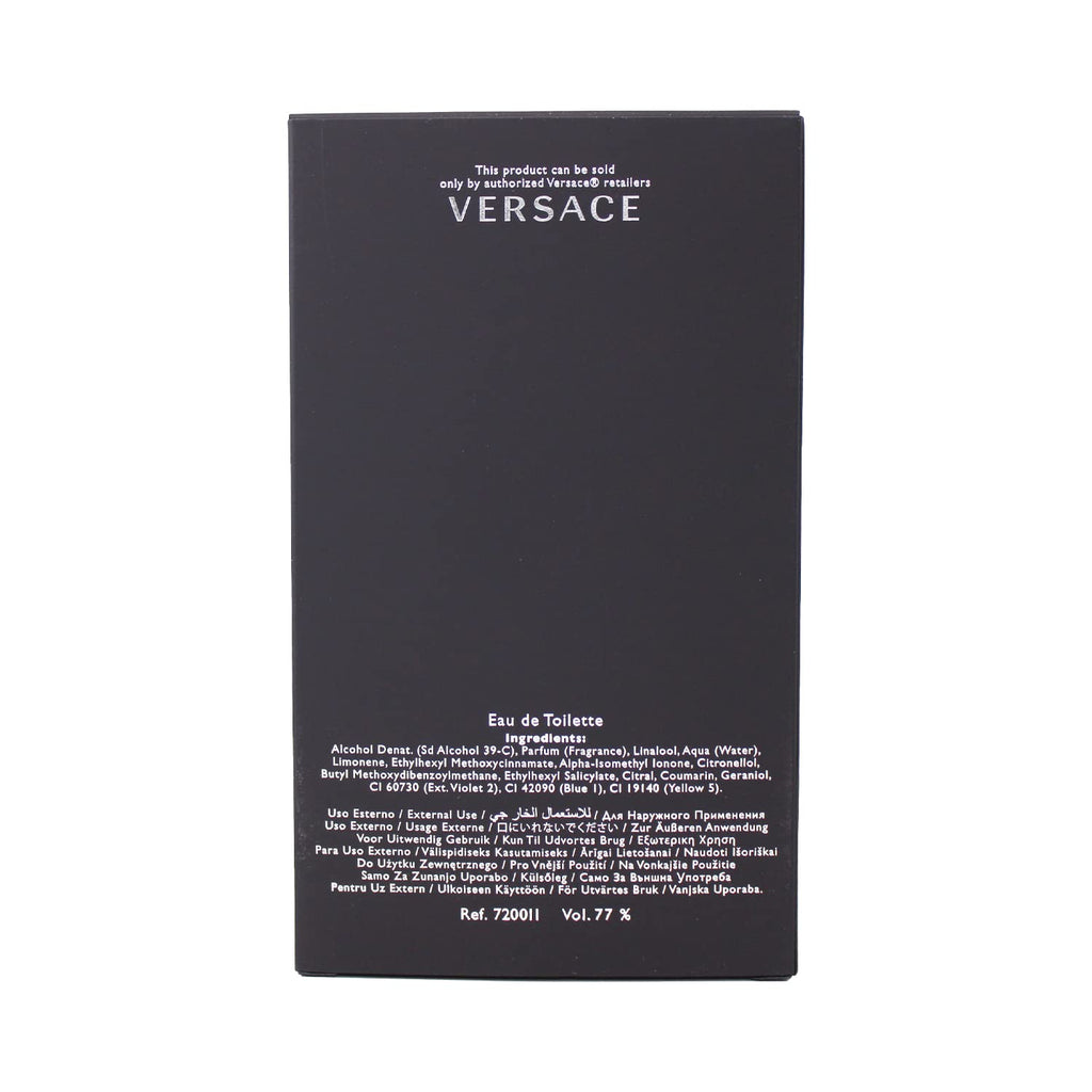 Versace Pour Homme - Eau de Toilette en espray para hombre, 6.7 onzas