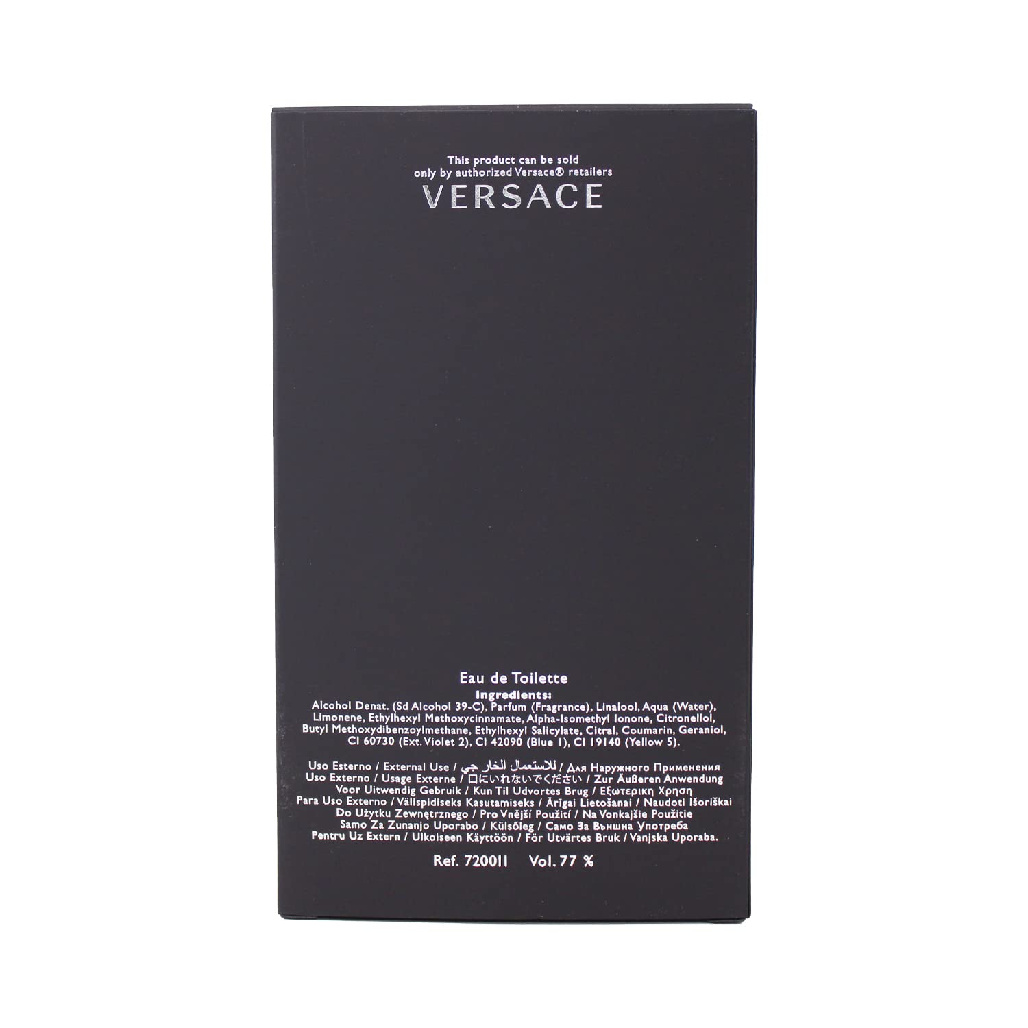 Versace Pour Homme - Eau de Toilette en espray para hombre, 6.7 onzas