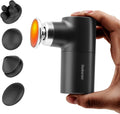 Stellamist Mini pistola de masaje con calor, pistola de masaje de t...