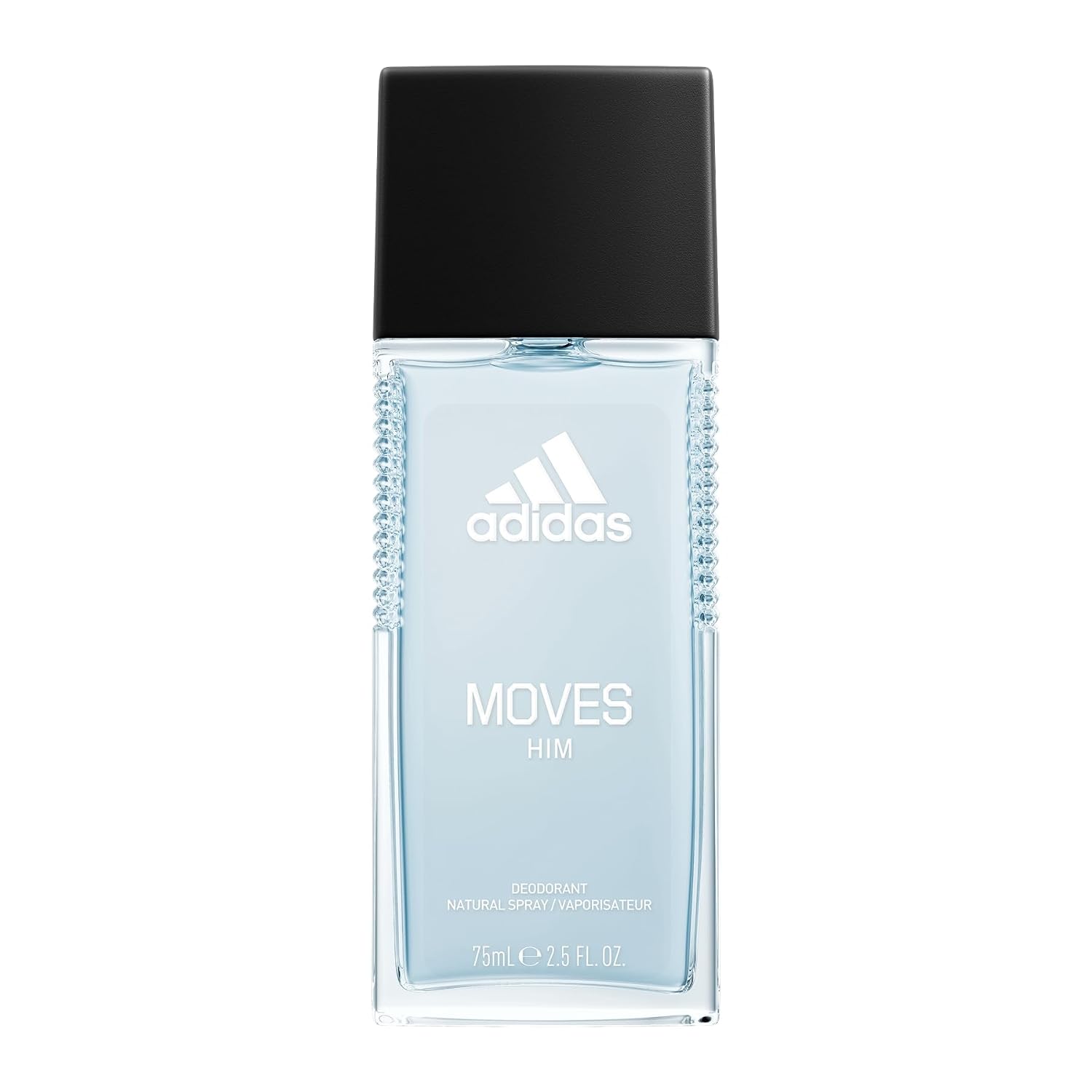 Adidas Moves Him - Fragancia corporal de 2.5 onzas líquidas (paquet...