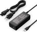 Cargador USB-C para portátil de 45 W compatible con HP Chromebook X...