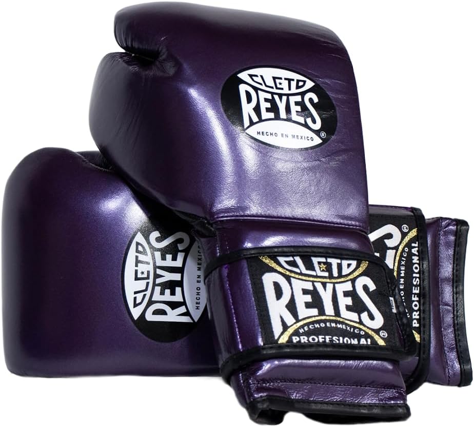 CLETO REYES Guantes de entrenamiento de boxeo con cierre de gancho...