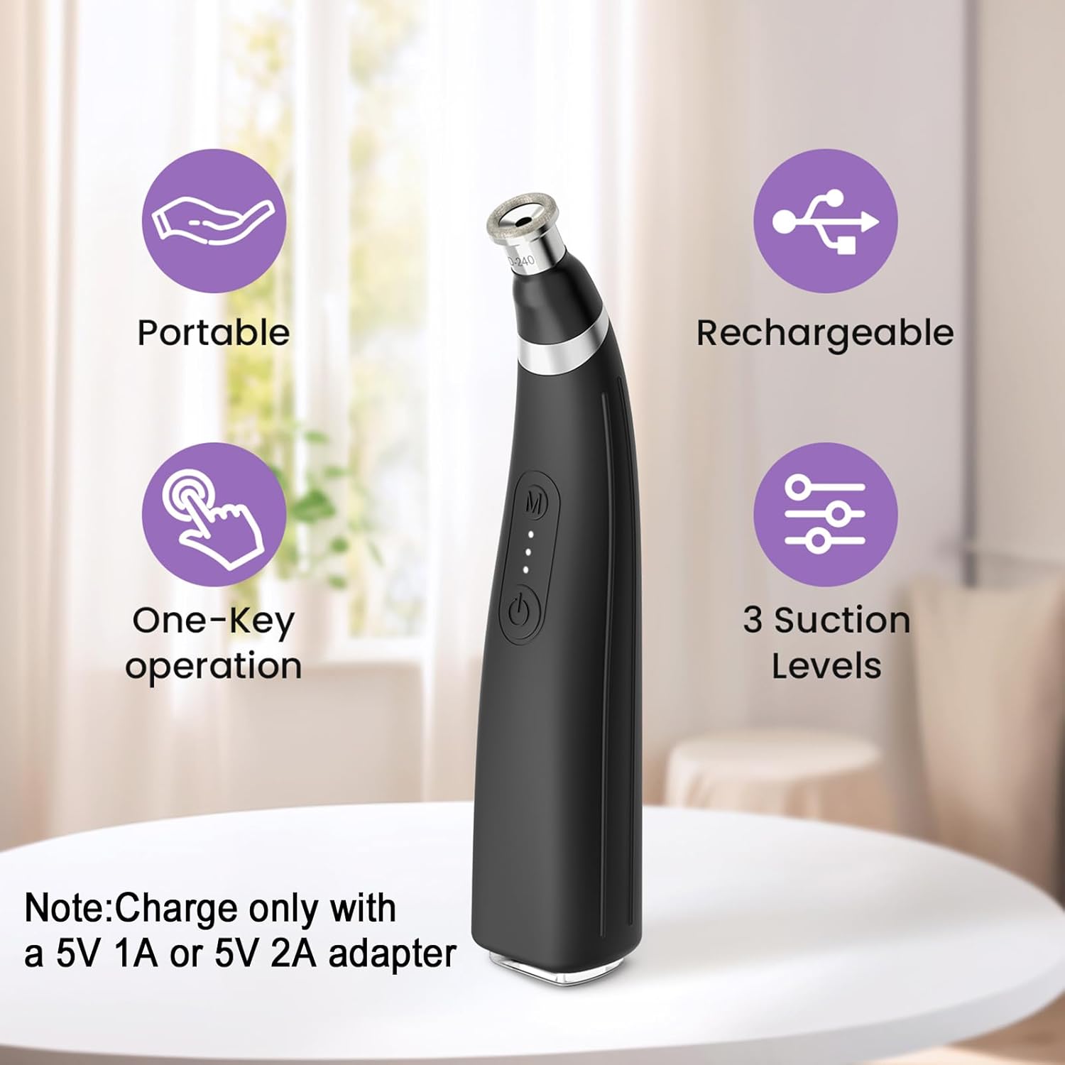 Máquina de microdermoabrasión con diamante, UNOISETION herramienta...