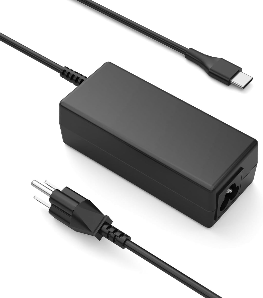 NELEBUTO Adaptador de CA de cargador USB C de 45 W para Chromebook...