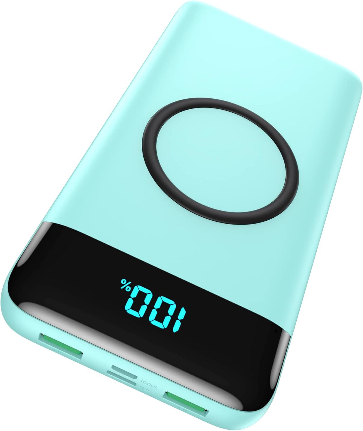 Cargador portátil inalámbrico de 30,800 mAh, cargador de batería US...