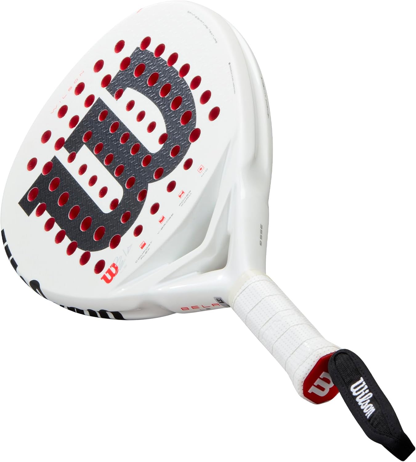 Wilson Bela V3 Palas de pádel - Tamaño de agarre 2-4 1\/4"