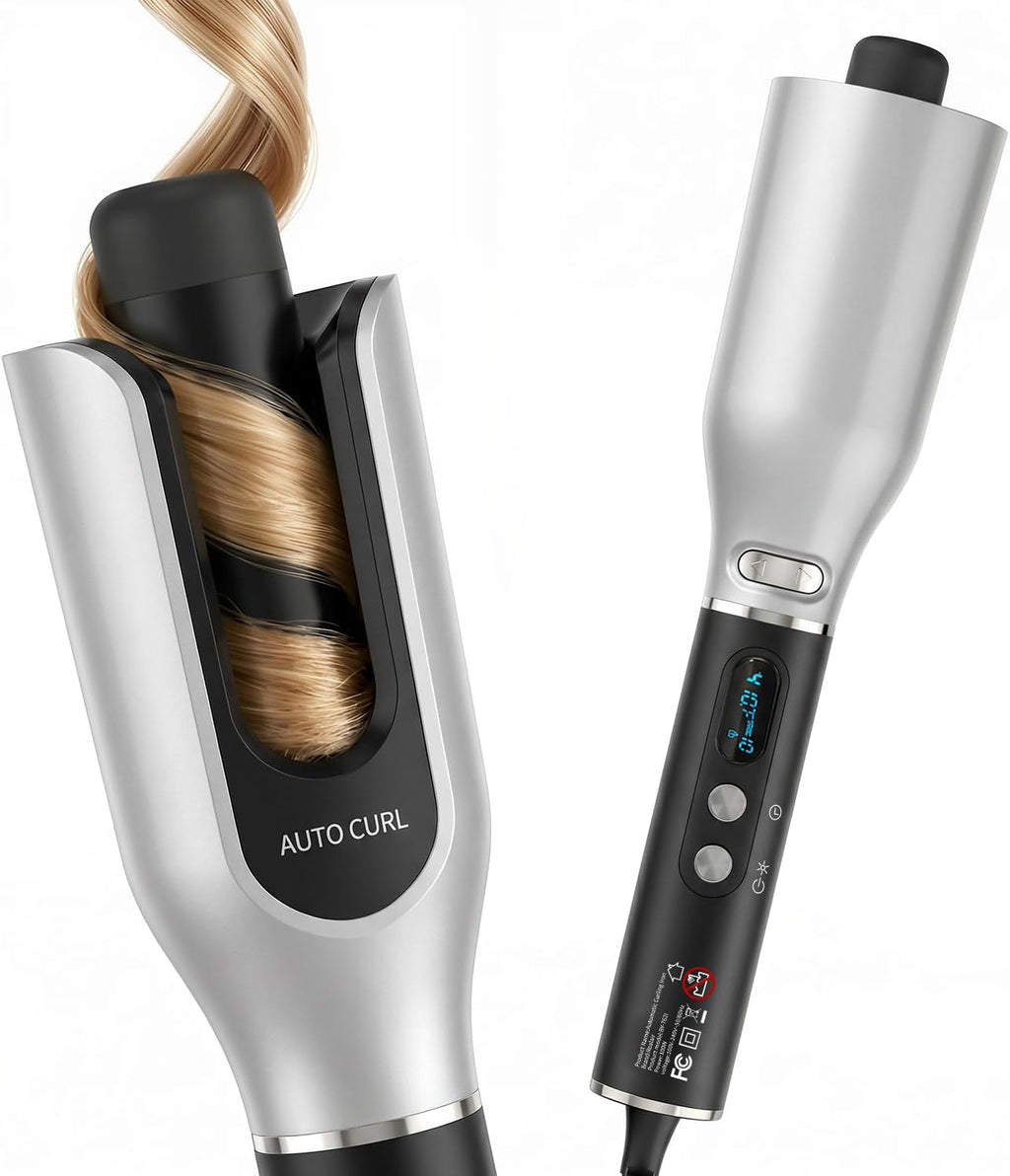 Realair Rizador giratorio automático, rizador automático de pelo de...