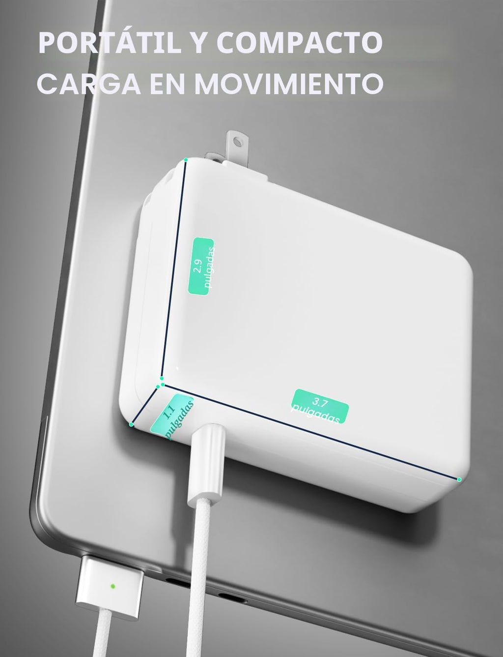 Cargador de 140W para MacBook Pro de 16 y 14 pulgadas, Mac Air de 1...