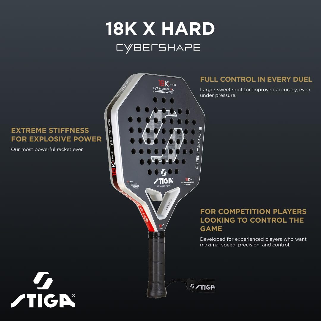 STIGA Pala de pádel Cybershape