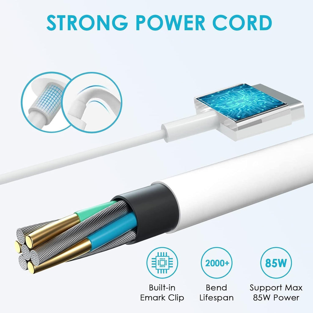 NSPENCM Cargador Mac Book Pro de 45 W, adaptador de corriente de co...