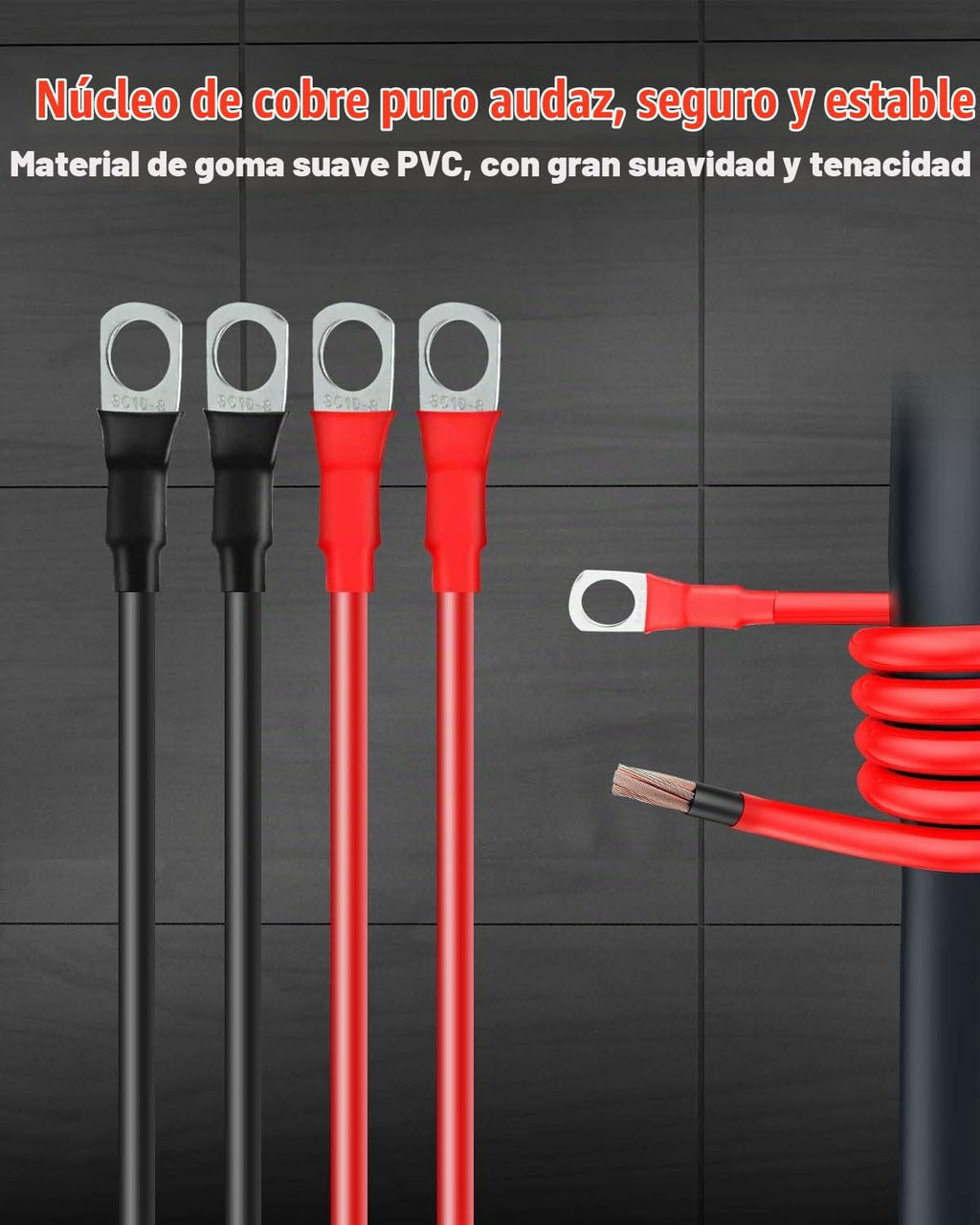 Kit de poste de batería apto para Can Am X3 Polaris RZR 2 o 4 asien...