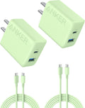 Anker - Cargador para iPhone 17\/16, paquete de 2, cargador rápido...