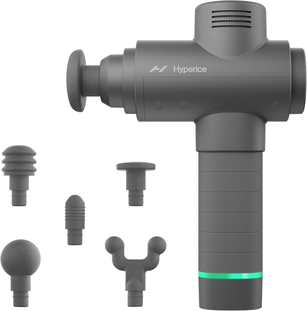 Hyperice Hypervolt 2 Grey - Con tecnología Quiet Glide, pistola de...