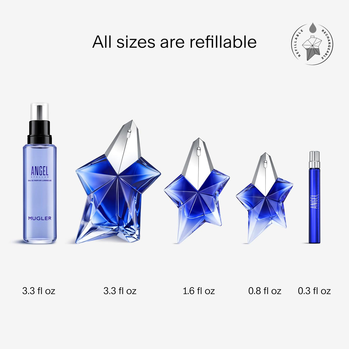 Mugler Angel Stellar Eau de Parfum - Perfume Ambery Gourmand para m...