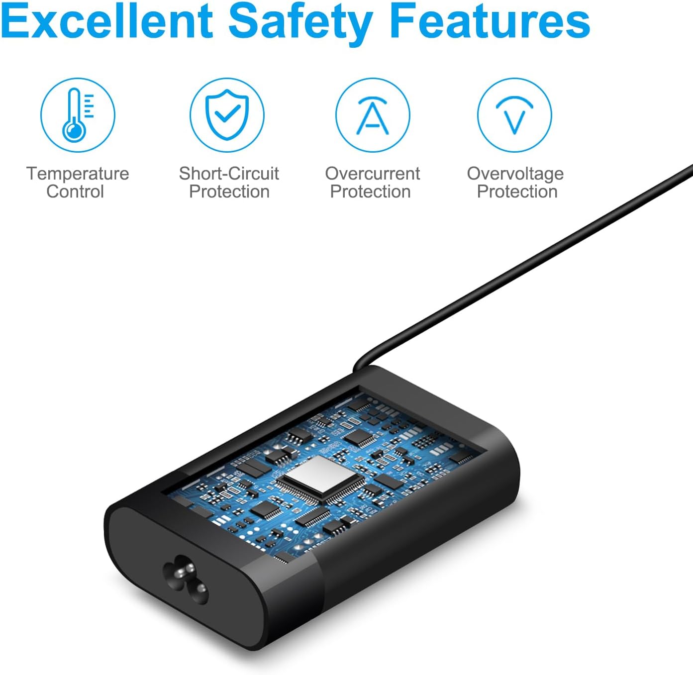 Cargador USB C de 65 W para laptop compatible con HP Spectre x360\/...