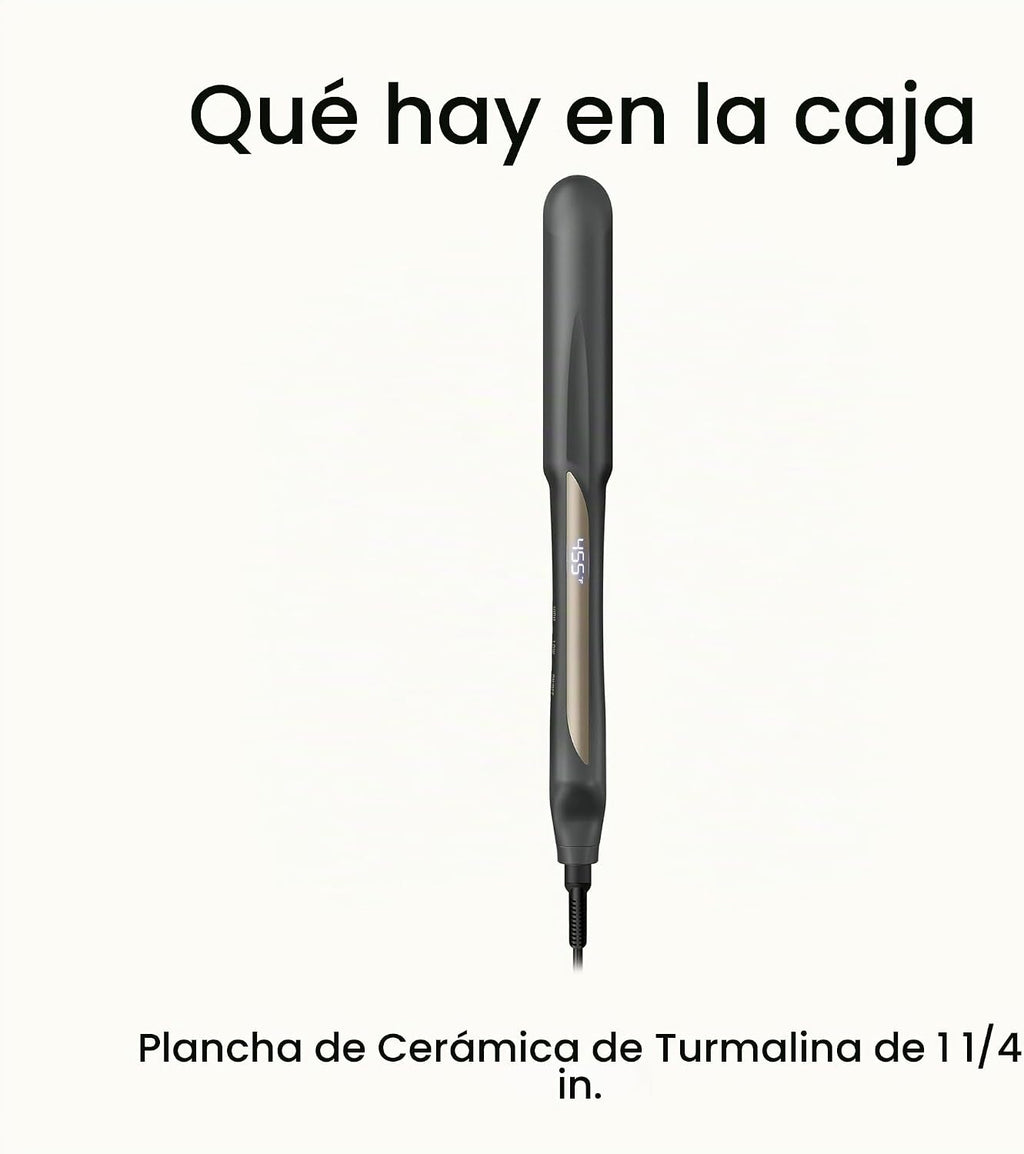 Infiniti PRO CONAIR Plancha digital de turmalina de cerámica de 1 ¼...